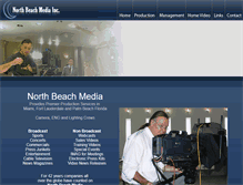 Tablet Screenshot of northbeachmedia.com